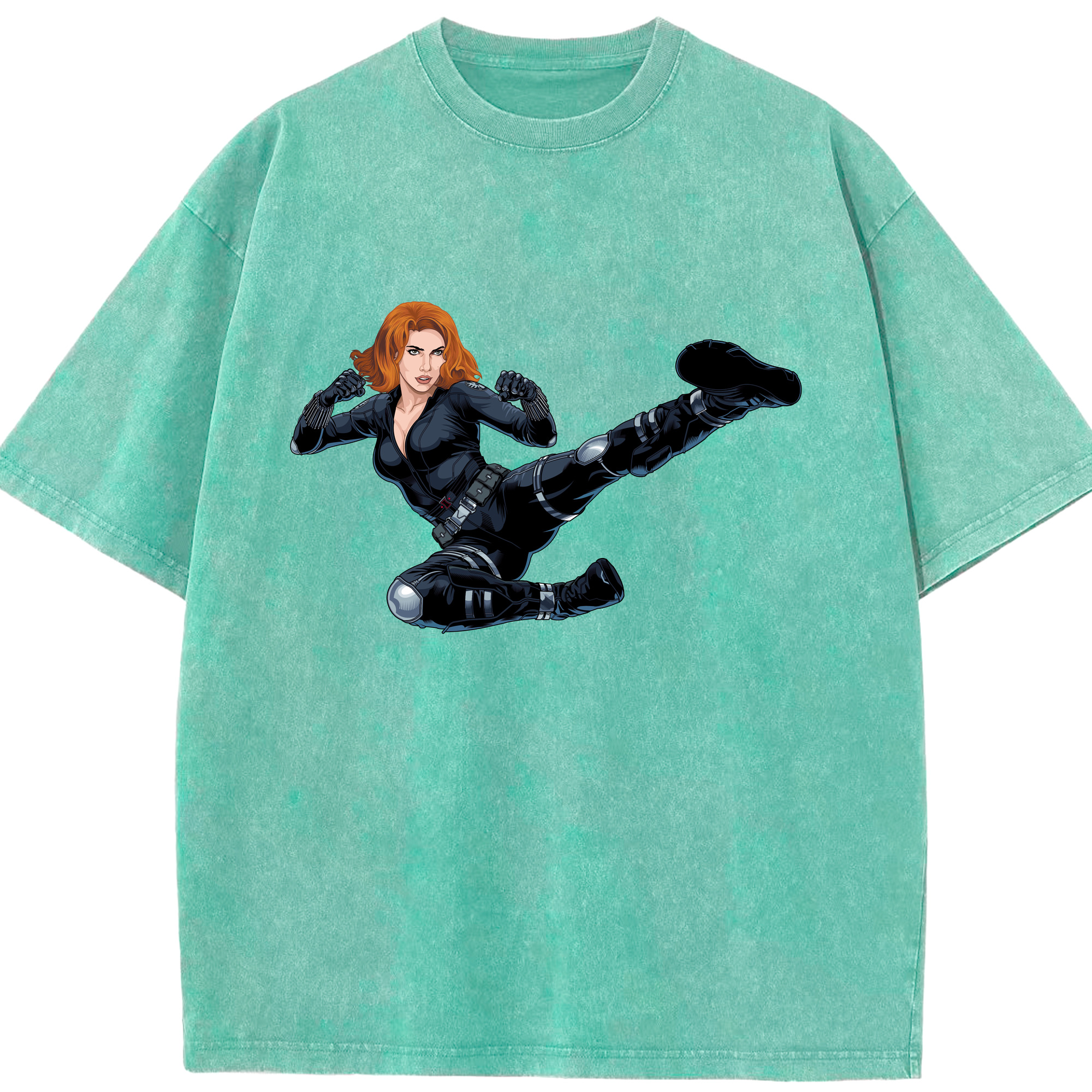 （画像用） アベンジャーズ The Avengers 綿100% ヴィンテージ風 半袖Tシャツ（フロントプリント）